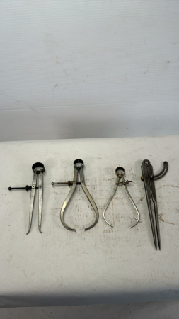 (4) Vintage Caliper Tools