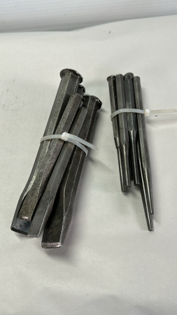 (6) Chisels, (6) Punches
