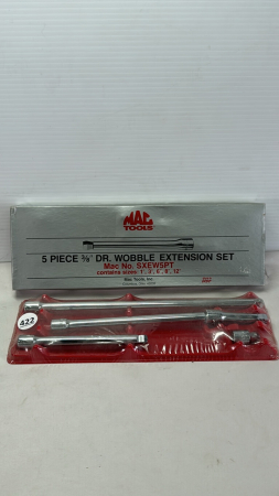 Mac 5 Piece 3/8" Drive Wobble Extension Set