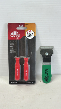 Mac 2 Piece Pocket Screwdriver Set & Scraper Blade