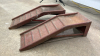 Pair of Metal Car Ramps - 2