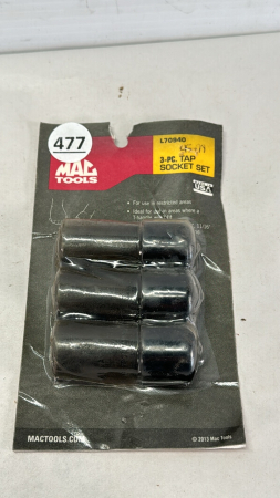 Mac 3 Piece Tap Socket Set