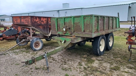 7.5ft x 12ft Tandem Dump Trailer (No Hoist)