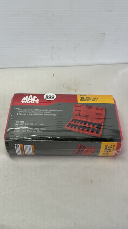 Mac 15 Piece Hex Insert Set