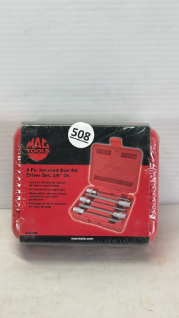 Mac 5 Piece Inverted Star Bit Driver Set