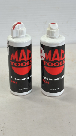 (2) Bottles of Mac Pneumatic Oil