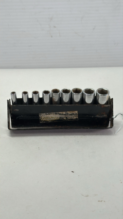 9 Piece Ultra Pro 1/4" Drive Metric Socket Set