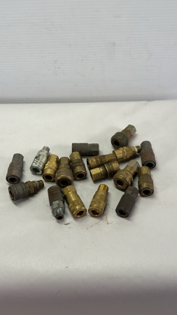 Quantity of M Style Pneumatic Fittings