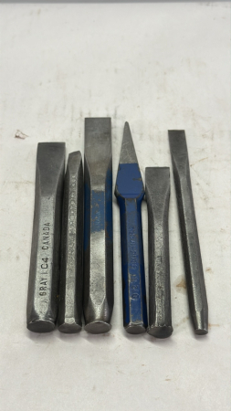 (6) Gray Chisels