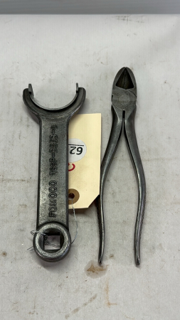 Lock Nut Wrench & Snap-On Side Cutters