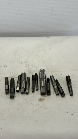 Assortment of Iron Pipe Thread Taps