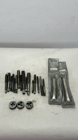 Assortment of NC Taps & Dies