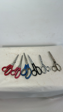 (6) Pairs of Scissors