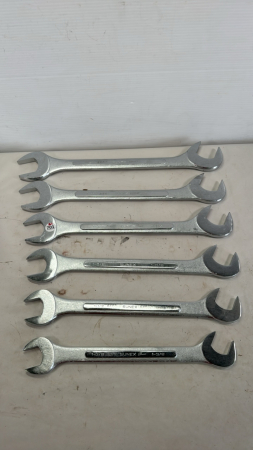 6 Piece Sunex SAE Wrench Set
