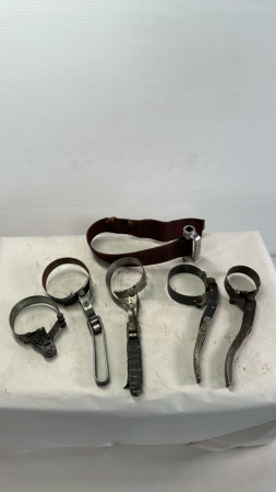 (5) Oil Filter Wrenches & (1) Strap Wrench