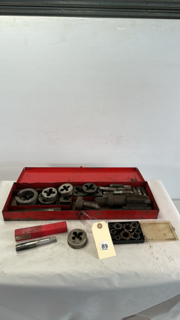 Large Assortment of Taps & Dies