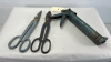 (2) 12" Tin Snips & Caulking Gun - 4
