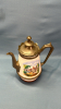 Enamel and Pewter Tea Pot - 2