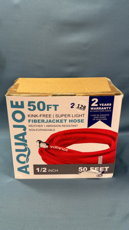 Aquajoe 50ft x 1/2in Fibrejacket Hose