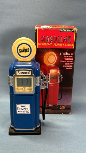 Sunoco Replica Fuel Pump Nightlight/Alarm Clock