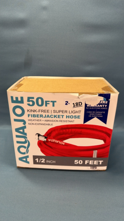 Aquajoe 50ft x 1/2in Fibrejacket Hose