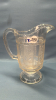 Pressed Glass Water Pitcher - 3