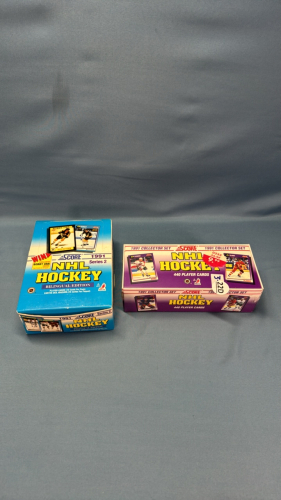 2-1991 Score Hockey Card Sets