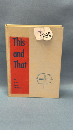 Vera McNichol "This and That" Signed Hardcover