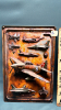 3 Tin Signs (Rifles, Trains, Airplanes) - 3
