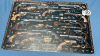 3 Tin Signs (Rifles, Trains, Airplanes) - 5