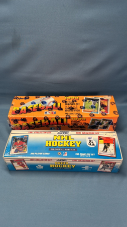 NHL and MLB Collector Cards