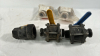 Assorted Ball Valves and 2-2in Drum Faucets - 6