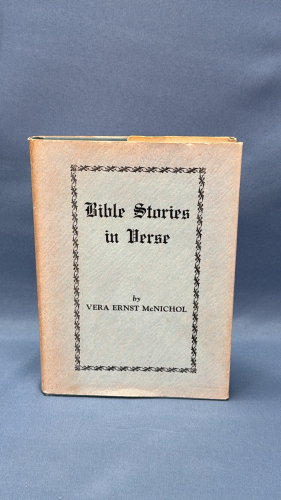 Vera McNichol "Bible Stories in Verse" Signed Book