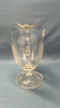 Pressed Glass Sheaf Pattern Water Pitcher - 7
