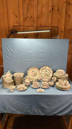 Large Lot of Coalport "The Indian Tree" China