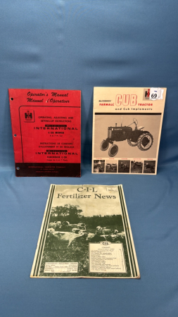 Lot of International Harvester Literature