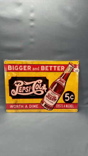 Pepsi Repro Tin Sign