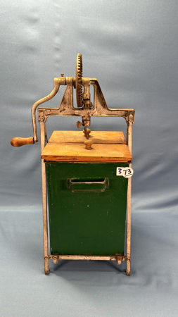 Vintage Tin Butter Churn