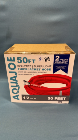 Aquajoe 50ft x 1/2in Fibrejacket Hose