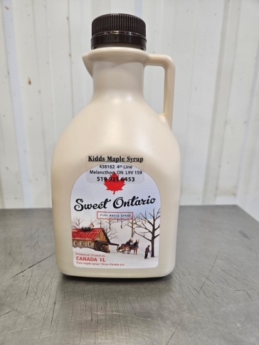 1L Jug of Ontario Maple Syrup