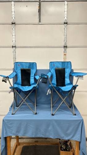 Pair of Folding Camp Chairs
