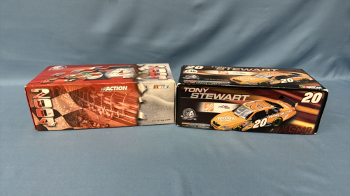 Pair of Tony Stewart Replica Racecars