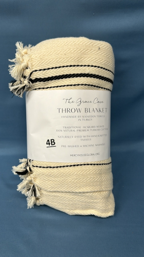 The Grace Case Throw Blanket