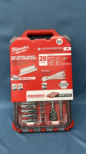 Milwaukee Packout 28pc Socket Set
