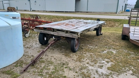 Vintage 7ft x 12ft Flat Rack Wagon