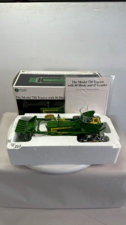 John Deere 720 Tractor with Blade & Loader