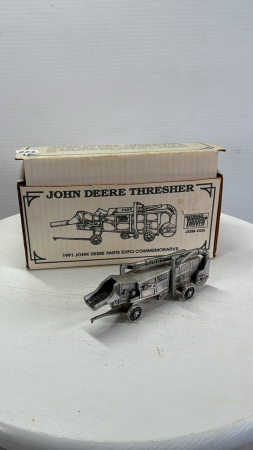 John Deere Pewter Thrashing Machine