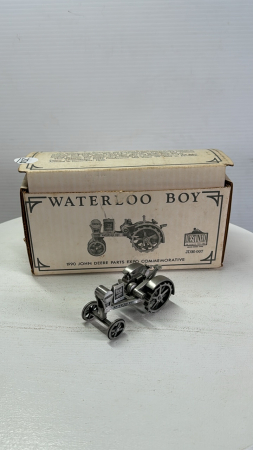 Pewter Waterloo Boy Tractor