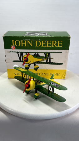 John Deere Vintage Airplane Bank