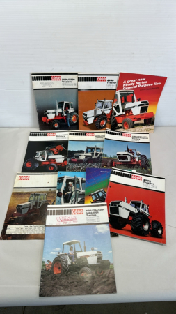 Approx. 10 White Case Tractor Brochures